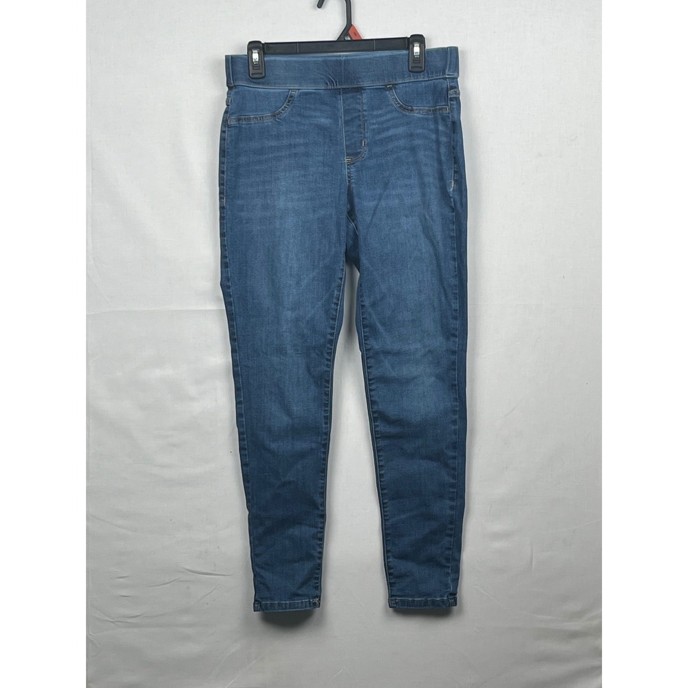 St. John's Bay Jegging Womens Size 6 Pull On Skinny Denim Jeans Medium Wash Blue